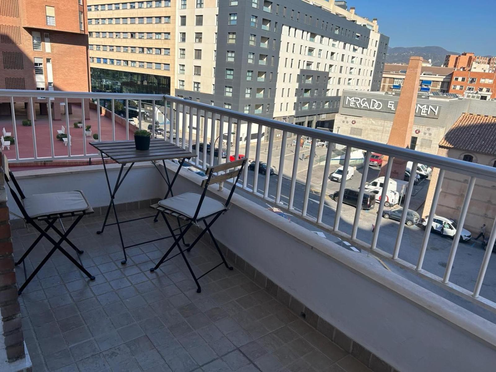 Vialia Piso Centrico Wifi Maria Zambrano Andra Lägenhet Málaga Exteriör bild